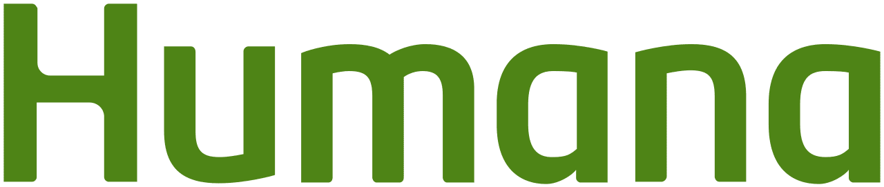 Humana text on black background